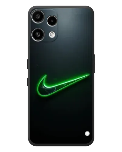 Чехол для Nothing Phone (3a) Lite с картинкой «Неоновый контур Nike»