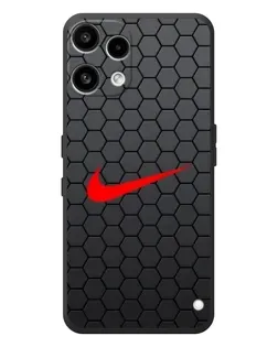 Чехол для Nothing Phone (3a) Lite с картинкой «Nike — карбоновая сетка» Чехол для Nothing Phone (3a) Lite с картинкой «Nike — карбоновая сетка»