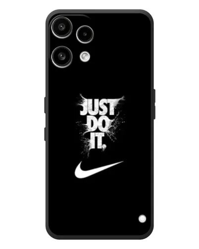 Чехол для Nothing Phone (3a) Lite с картинкой «Текстовый принт Nike»
