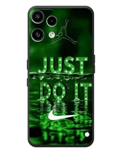 Чехол для Nothing Phone (3a) Lite с картинкой «Зеленый неоновый Nike»