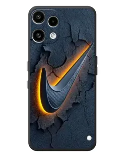 Чехол для Nothing Phone (3a) Lite с картинкой «Объемный логотип Найк»