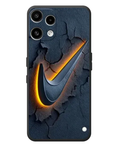 Чехол для Nothing Phone (3a) Lite с картинкой «Объемный логотип Найк»