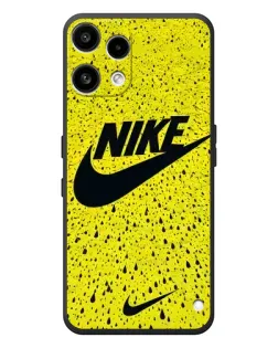 Чехол для Nothing Phone (3a) Lite с картинкой «Желтый текстурный Nike»