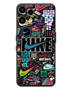 Чехол для Nothing Phone (3a) Lite с картинкой «Яркий коллаж Nike» Чехол для Nothing Phone (3a) Lite с картинкой «Яркий коллаж Nike»