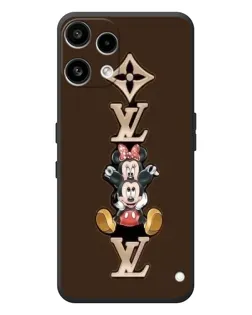 Чехол для Nothing Phone (3a) Lite с картинкой «LV и Микки Маус»