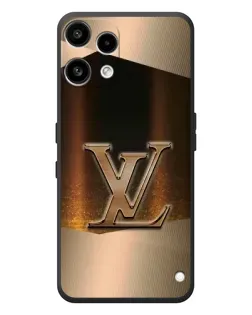 Чехол для Nothing Phone (3a) Lite с картинкой «LV — золотое сияние»