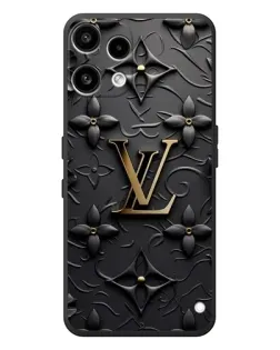 Чехол для Nothing Phone (3a) Lite с картинкой «Кожаная текстура LV»