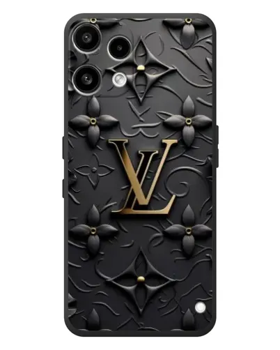 Чехол для Nothing Phone (3a) Lite с картинкой «Кожаная текстура LV»