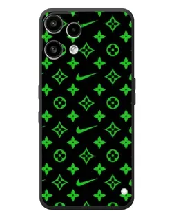 Чехол для Nothing Phone (3a) Lite с картинкой «Неоновый принт LV»