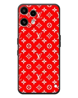 Чехол для Nothing Phone (3a) Lite с картинкой «Яркий паттерн LV»