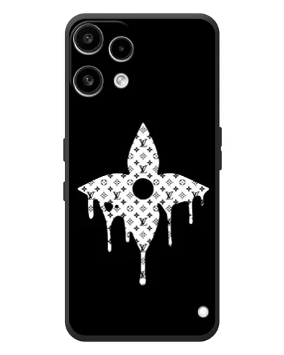 Чехол для Nothing Phone (3a) Lite с картинкой «Цветочная монограмма»