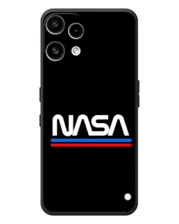Чехол для Nothing Phone (3a) Lite с картинкой «NASA — классика Red Blue» Чехол для Nothing Phone (3a) Lite с картинкой «NASA — классика Red Blue»