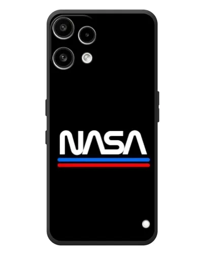 Чехол для Nothing Phone (3a) Lite с картинкой «NASA — классика Red Blue» Чехол для Nothing Phone (3a) Lite с картинкой «NASA — классика Red Blue»