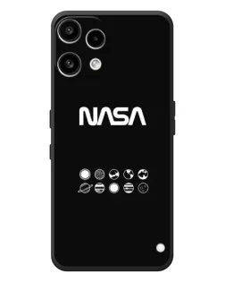 Чехол для Nothing Phone (3a) Lite с картинкой «NASA — технический принт»