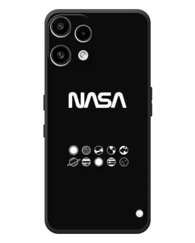 Чехол для Nothing Phone (3a) Lite с картинкой «NASA — технический принт» Чехол для Nothing Phone (3a) Lite с картинкой «NASA — технический принт»