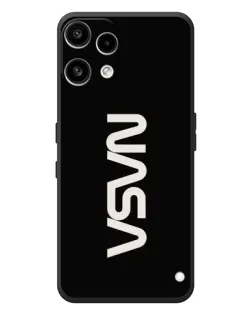 Чехол для Nothing Phone (3a) Lite с картинкой «NASA — вертикальный логотип»