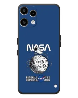 Чехол для Nothing Phone (3a) Lite с картинкой «NASA — лунная миссия»