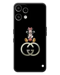 Чехол для Nothing Phone (3a) Lite с картинкой «Минни Маус на лого» Чехол для Nothing Phone (3a) Lite с картинкой «Минни Маус на лого»