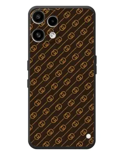 Чехол для Nothing Phone (3a) Lite с картинкой «Gucci — золотые диагонали» Чехол для Nothing Phone (3a) Lite с картинкой «Gucci — золотые диагонали»