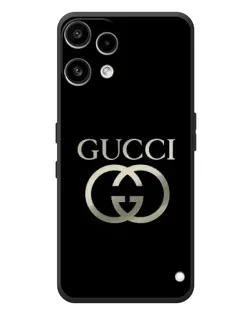 Чехол для Nothing Phone (3a) Lite с картинкой «Gucci — золото на черном» Чехол для Nothing Phone (3a) Lite с картинкой «Gucci — золото на черном»