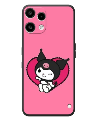 Чехол для Nothing Phone (3a) Lite с картинкой «Kuromi — любовь в сердце»