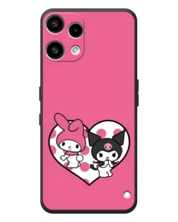 Чехол для Nothing Phone (3a) Lite с картинкой «Kuromi и My Melody»