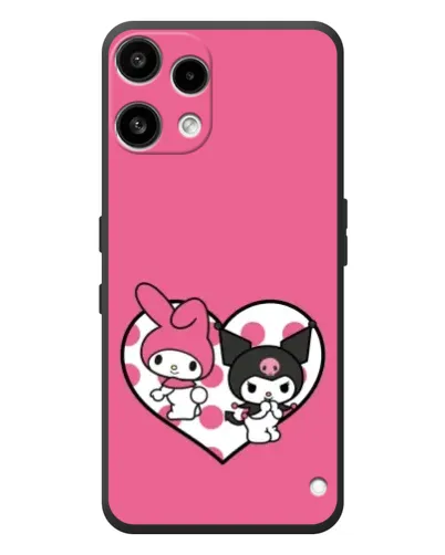 Чехол для Nothing Phone (3a) Lite с картинкой «Kuromi и My Melody»