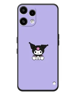 Чехол для Nothing Phone (3a) Lite с картинкой «Kuromi — фиолетовый минимализм»