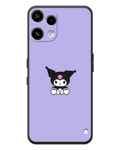 Чехол для Nothing Phone (3a) Lite с картинкой «Kuromi — фиолетовый минимализм»