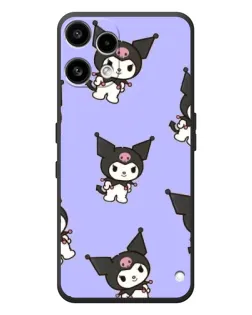 Чехол для Nothing Phone (3a) Lite с картинкой «Паттерн с Kuromi»