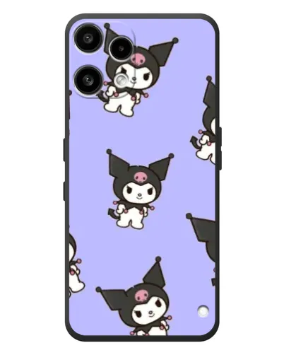 Чехол для Nothing Phone (3a) Lite с картинкой «Паттерн с Kuromi»