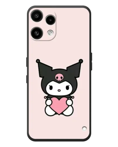 Чехол для Nothing Phone (3a) Lite с картинкой «Kuromi и сердце»