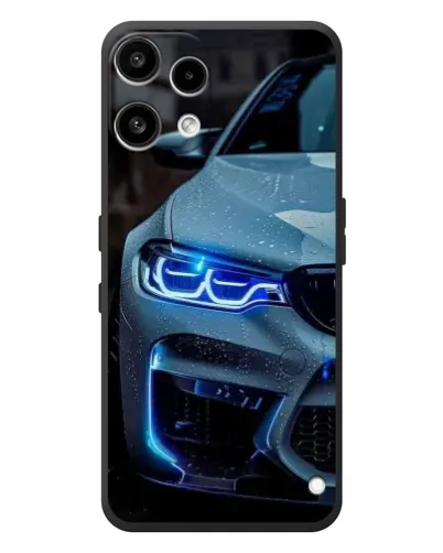 Чехол для Nothing Phone (3a) Lite с картинкой «Взгляд BMW с синими фарами»