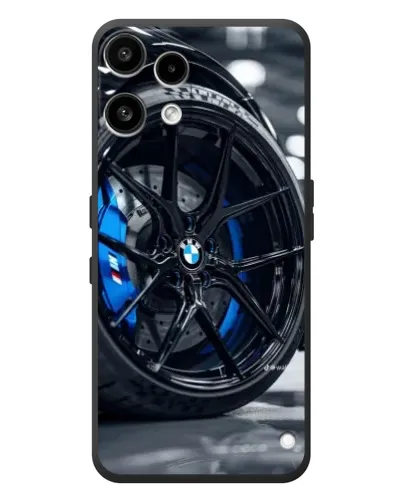 Чехол для Nothing Phone (3a) Lite с картинкой «Колесо BMW вблизи»