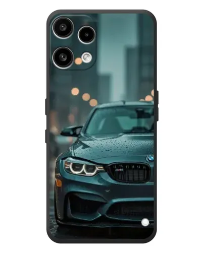 Чехол для Nothing Phone (3a) Lite с картинкой «BMW в огнях города»