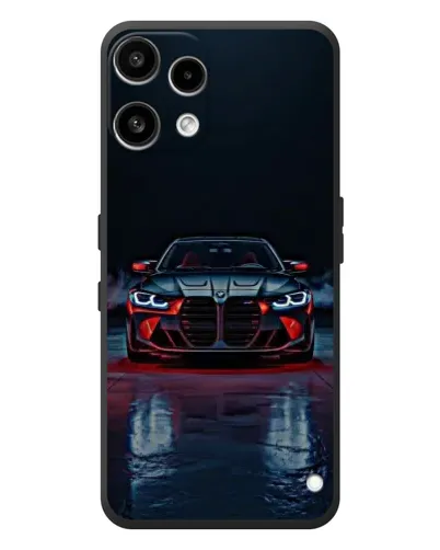 Чехол для Nothing Phone (3a) Lite с картинкой «BMW на мокрой дороге»
