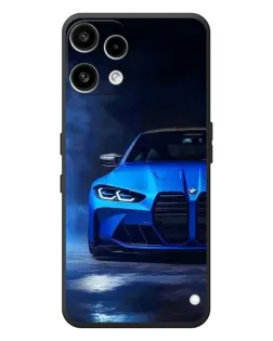 Чехол для Nothing Phone (3a) Lite с картинкой «Голубая BMW M4» Чехол для Nothing Phone (3a) Lite с картинкой «Голубая BMW M4»