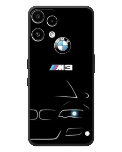 Чехол для Nothing Phone (3a) Lite с картинкой «Минималистичный принт BMW M3»