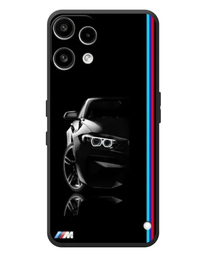Чехол для Nothing Phone (3a) Lite с картинкой «Силуэт BMW в темноте»