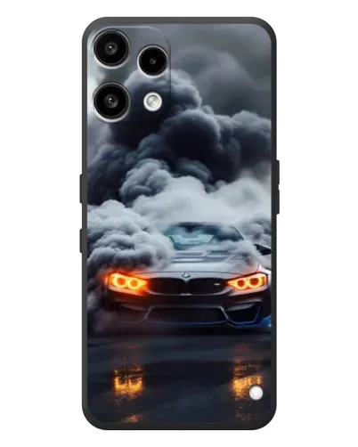Чехол для Nothing Phone (3a) Lite с картинкой «BMW в дыму»