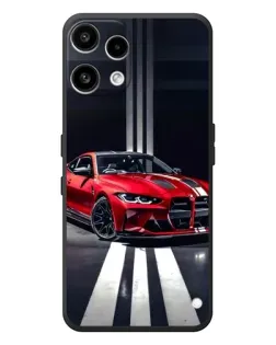 Чехол для Nothing Phone (3a) Lite с картинкой «Красная BMW на дороге» Чехол для Nothing Phone (3a) Lite с картинкой «Красная BMW на дороге»