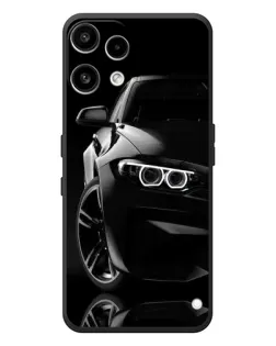 Чехол для Nothing Phone (3a) Lite с картинкой «Черная BMW — профиль» Чехол для Nothing Phone (3a) Lite с картинкой «Черная BMW — профиль»