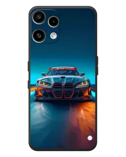 Чехол для Nothing Phone (3a) Lite с картинкой «BMW — огни неона» Чехол для Nothing Phone (3a) Lite с картинкой «BMW — огни неона»
