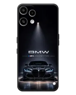 Чехол для Nothing Phone (3a) Lite с картинкой «BMW сквозь ночной город» Чехол для Nothing Phone (3a) Lite с картинкой «BMW сквозь ночной город»