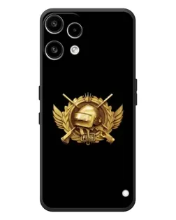 Чехол для Nothing Phone (3a) Lite с картинкой «PUBG — оранжевый градиент»