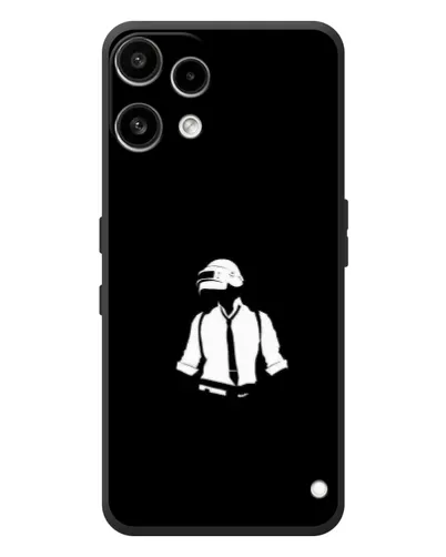 Чехол для Nothing Phone (3a) Lite с картинкой «PUBG — белый шлем»