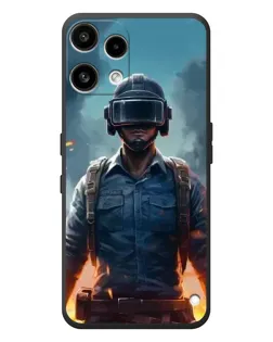 Чехол для Nothing Phone (3a) Lite с картинкой «PUBG — реалистичный герой»