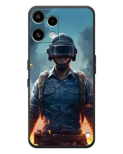 Чехол для Nothing Phone (3a) Lite с картинкой «PUBG — реалистичный герой»
