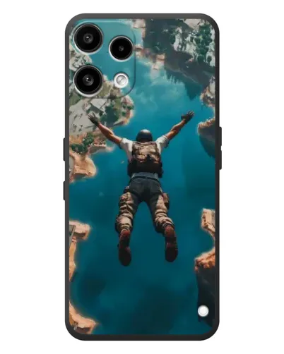 Чехол для Nothing Phone (3a) Lite с картинкой «PUBG — свободное падение»