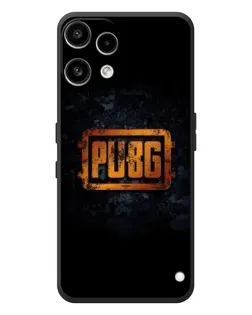 Чехол для Nothing Phone (3a) Lite с картинкой «PUBG — золотой логотип»